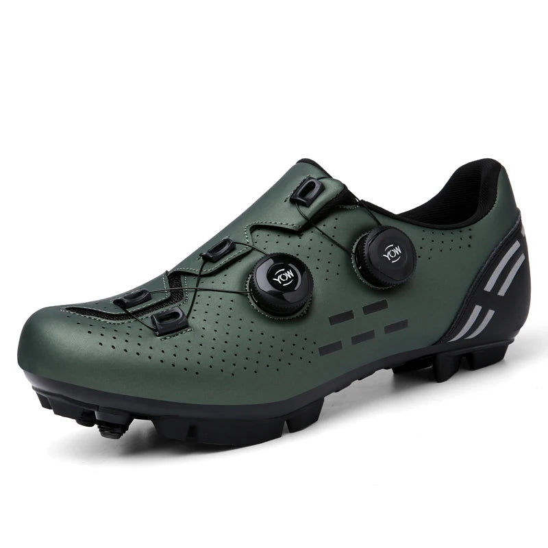 High-Quality Cycling Shoes Men's SPD Self-Locking Racing Bicycle Sports Shoes Women's MTB Mountain Non-Slip Cycling Shoes 36-47
