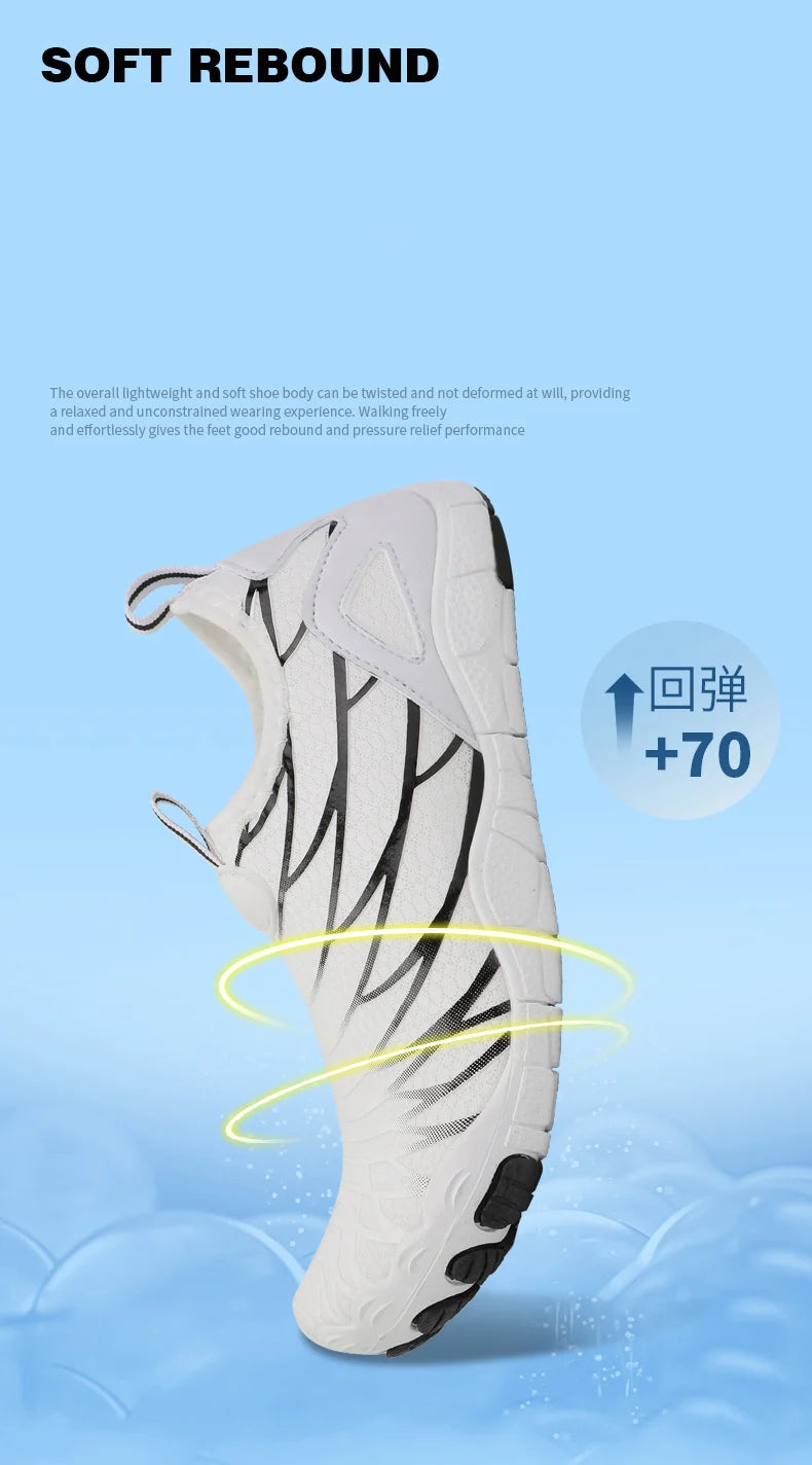 Men's and women's shoes, barefoot shoes, water sports outdoor beach swimming quick-drying training gym