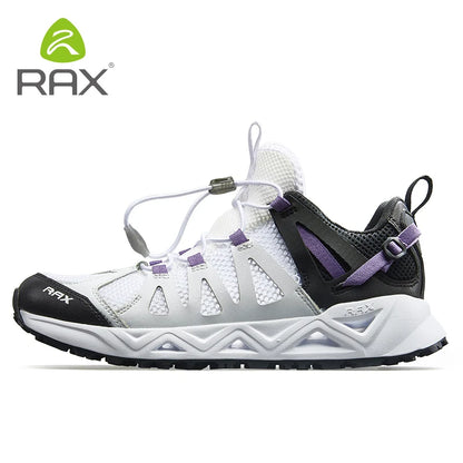RAX Novos Sapatos de Caminhada de Verão para Homem e Mulher, Respiráveis, para Caminhada em Riachos, Trekking, Aqua Shoes, Pesca Outdoor, Campismo e Sneaker para Homem