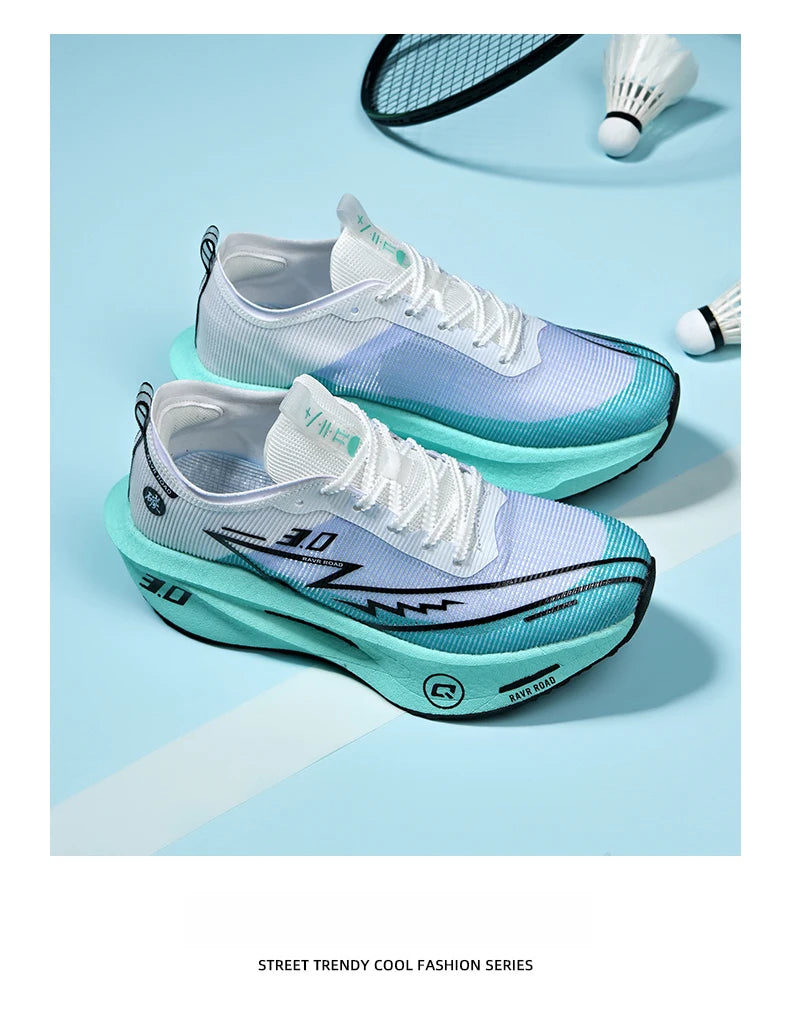 Men Sneakers Mesh Comfort Tennis Shoes 2025 Men's Running Carbon Board 3.0 Cushion Sports Training Jogging Speciality Jog Shoes