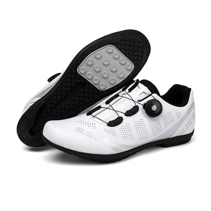Unisex Cycling Shoes Speed Competitive Cycling Shoes SPD Road Bike Lock Shoes Breathable MTB Mountain Off-Road Cycling Shoes