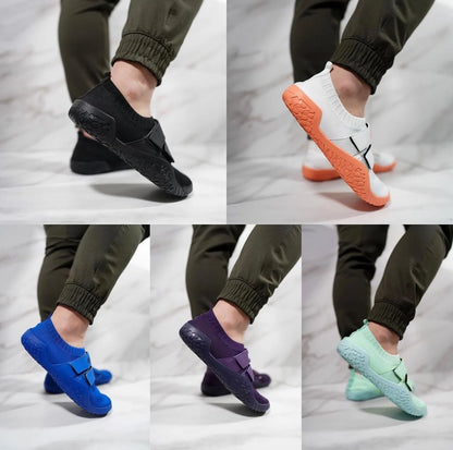 New Large Size Unisex Gym Lightweight Sports Hard Pull Squat Training Shoes Pro Hook & Loop Weightlifting Shoes 35-46#