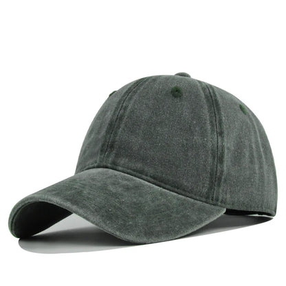 Retro Washed Cotton Baseball Cap Men Women Snapback Hat y2k Hip Hop Caps Solid Color Hat Bone Casquette Outdoor Casual Sport hat