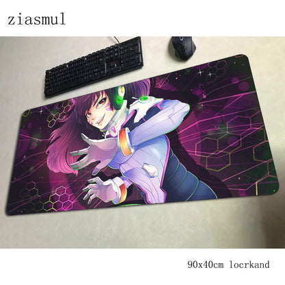 Tapete de rato Overwatch 90x40cm, tapete de rato gaming aesthetic, tapete de rato gamer personalizado elegante para teclado e PC