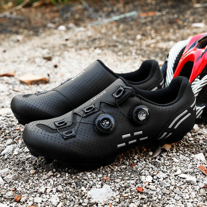 High-Quality Cycling Shoes Men's SPD Self-Locking Racing Bicycle Sports Shoes Women's MTB Mountain Non-Slip Cycling Shoes 36-47