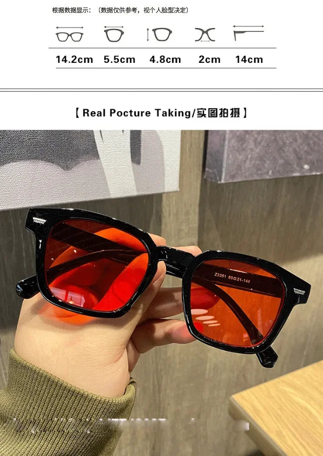 RMM brand Sun Glasses high-quality new polygon meter nail square sunglasses Fashion men hip hop glasses retro sunglasses women