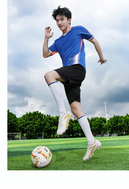 Novas sapatilhas de futebol profissional para homem, sapatilhas de futebol para adulto, futsal indoor, ultraleves, antiderrapantes, desportivas, resistentes ao desgaste, botas de futebol