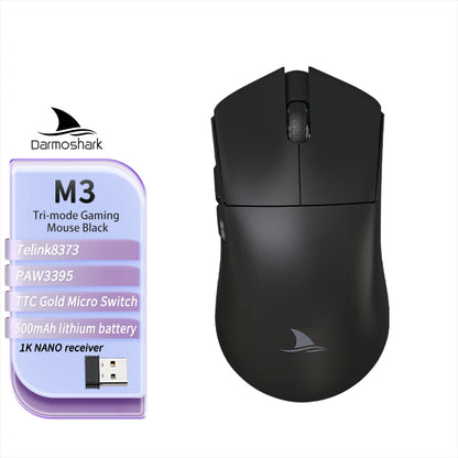 Darmoshark M3 V2 Gaming Mouse Wireless Tri-Mode 8K, PAW3395 Sensor, 26K DPI Ultra-Light Gaming Mouse for PC & Laptop