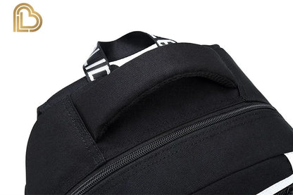 Mochila Red Jade F-Fortnited Battle Royale com carregamento USB, figuras anime e compartimento para material escolar para estudantes