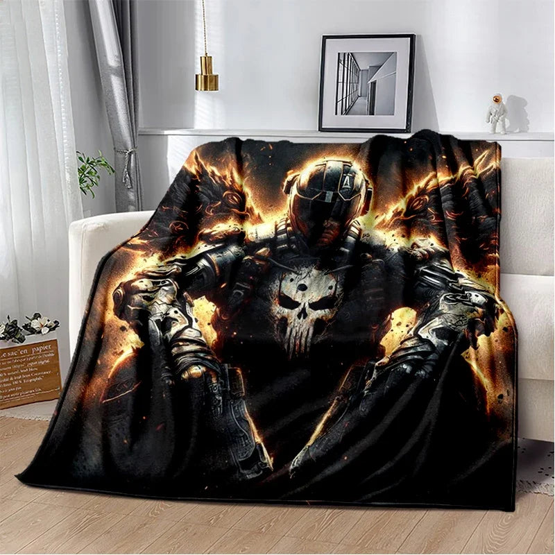 29 Style New Call of Duty COD Ghost Simon Gun Games Blanket,Soft Throw Blanket for Home Bedroom Bed Sofa Travel Cover Kids Gift