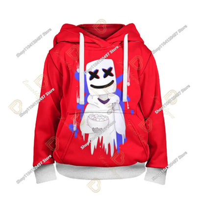 Children's Clothing Fortnite Cosplay Hoodie Sweatshirt Battle Ikonik Man Sleeve Costume Christmas Pullover Stress Shirt Clothes