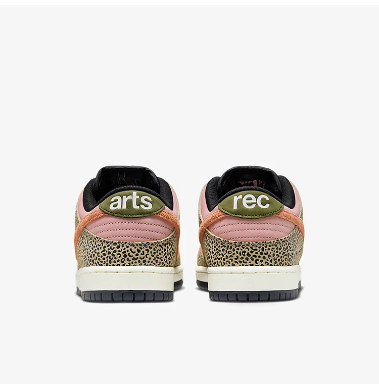 Nike Authentic Dunk Low heren- en dames-sneakers van leer met patchwork, retro en klassiek, IH3211-200