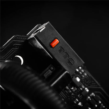 Rato Gaming Sem Fios Angry Miao Infinity, Metal Hot-Swappable, Ultraligeiro Oco, PAW3950, Dual 8K, Com Fio, Tri-Mode, Laranja