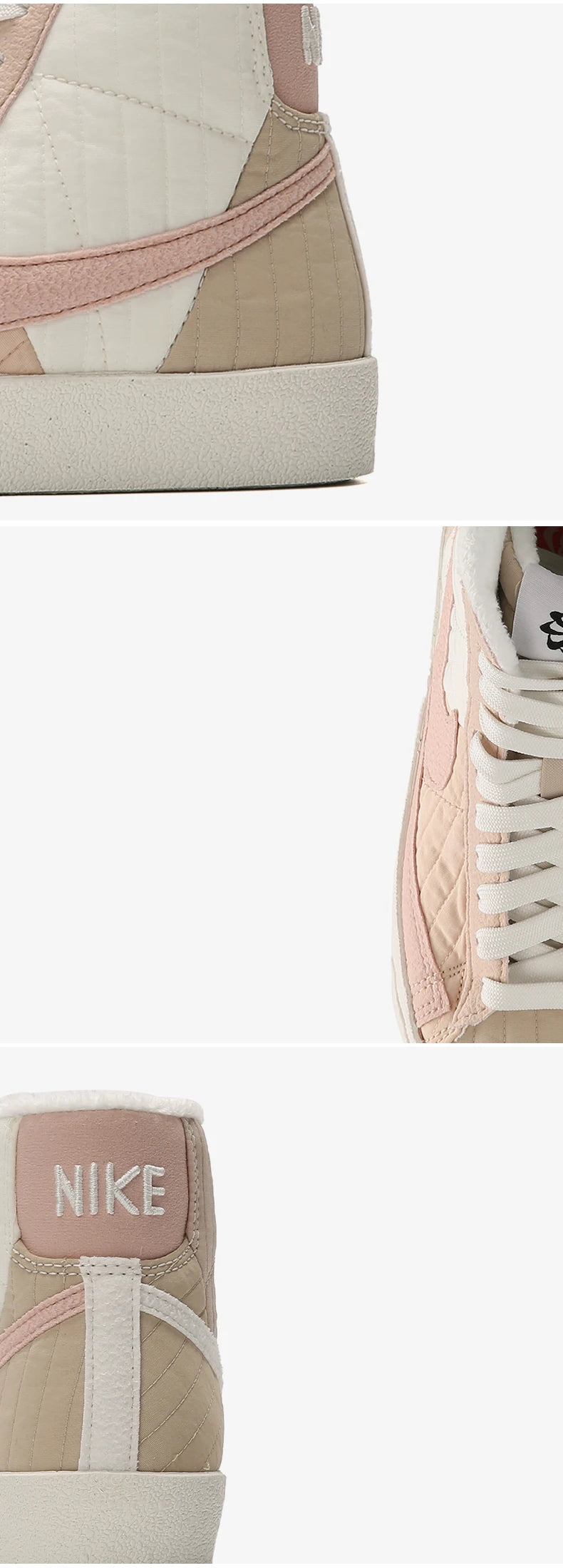 Nike Official Genuine BLAZER Pioneer Women's High-Top Sports Casual Shoes DO7445-261