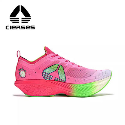 CIERSES Carbon fiber plate Marathon Running Racing Shoes  Men Professional Stable Support Shock-relief Rebbound Training shoes