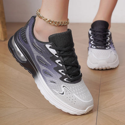 Sneaker Women Walking Shoes Womens Fashion Air Cushion Mesh   Breathable Tennis Sport Shoes