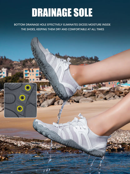 Summer Unisex Swimming Shoes Outdoor Beach Sandals Water Sports Five-Finger Upstream Shoes Quick-Drying And Non-Slip