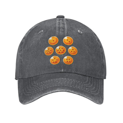Dragon Ball DBZ Goku Baseball Cap for Men Women Distressed Denim Snapback Cap Japan Manga Outdoor Unstructured Soft Caps Hat, Fraquane SAS