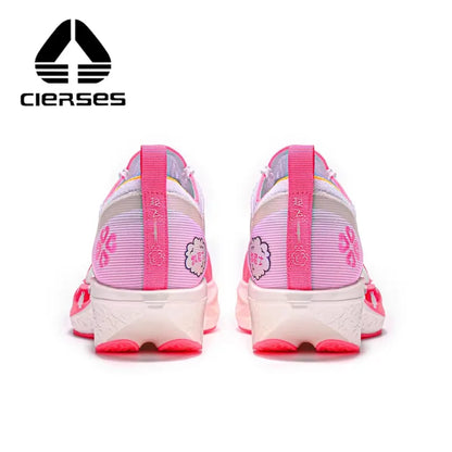 CIERSES Carbon fiber plate Marathon Running Racing Shoes  Men Professional Stable Support Shock-relief Rebbound Training shoes