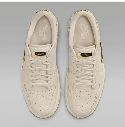 Nike Authentic Air Jordan 1 MM Low Small Gold Hook Women's Sneakers FN5032-200