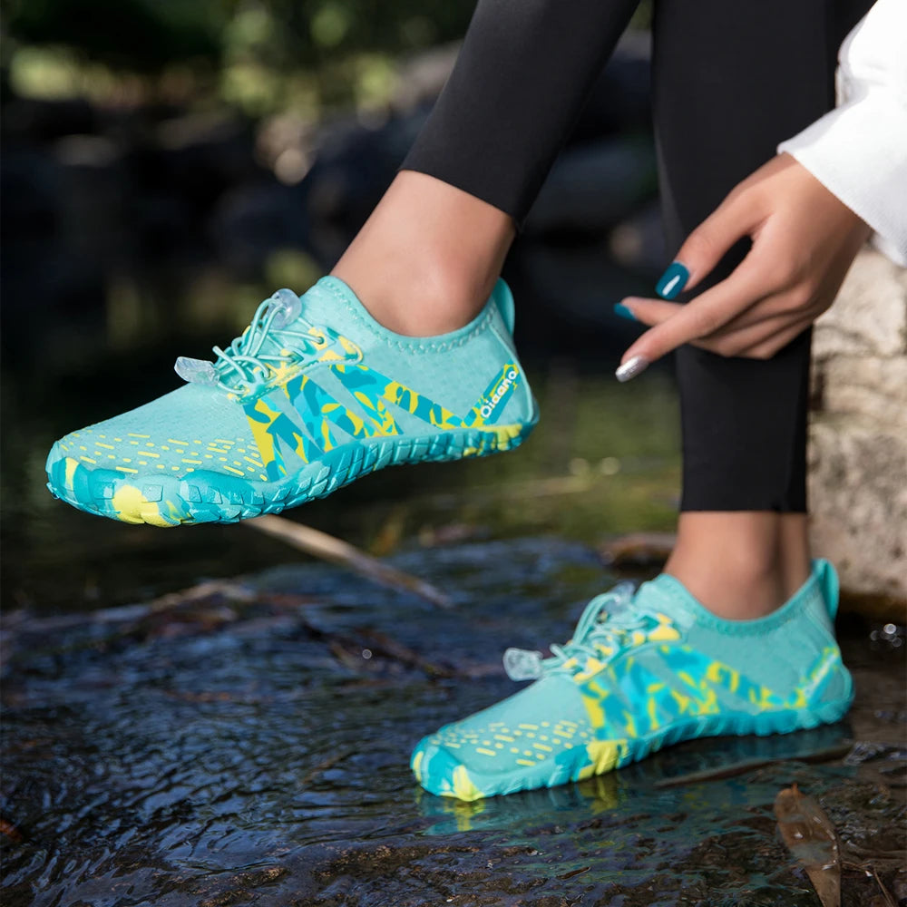 Oiaano Wide Toe Man Barefoot Black Shoes Woman Sports Sneaker Unisex Water Booties Male Aqua Beach Soft Sole Light Breathable