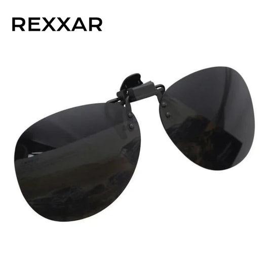 Pilot Polarized Sunglasses Clips Glasses Clip Driving Night Vision Eyeglasses UV400 Outdoor Shades Definition Sun Glasses Clips