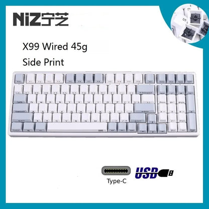 8000Hz Gaming NIZ Mini84 v6 Pro Silent Keyboard Topre Programmable 1ms DRT Capacitive Keyboard 35g 45g Mini 84 X99 S104