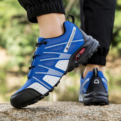 Men's Hiking Shoes Waterproof Non-slip All-terrain Outdoor Sports Shoes Hiking Camping Tactical Training Shoes Bicycle Shoes