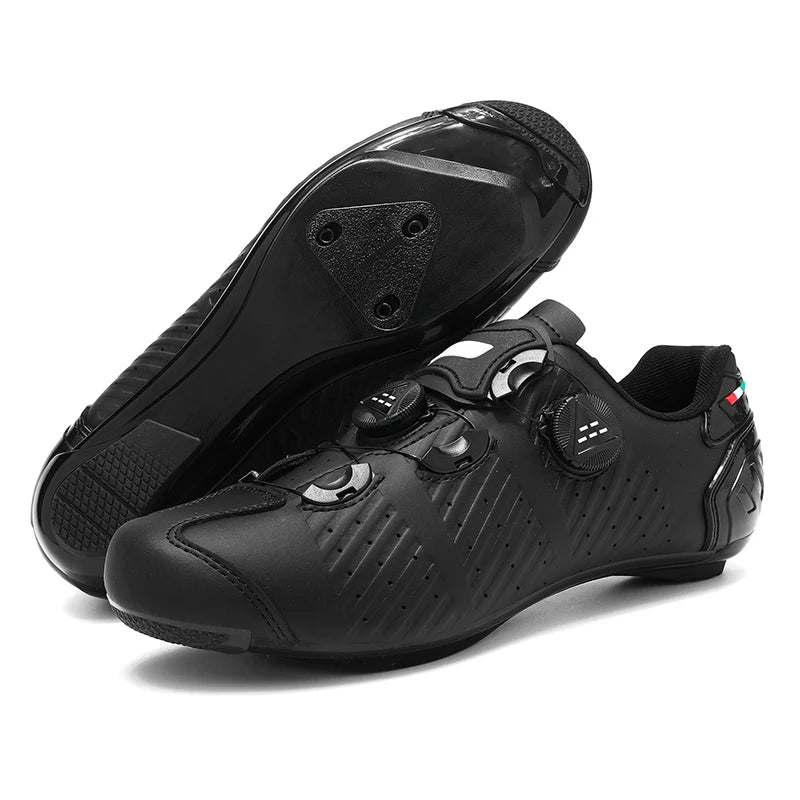 Highway bike cycling shoes, breathable and wear-resistant mountain bike cycling shoes, professional bike lock shoes Men or Women