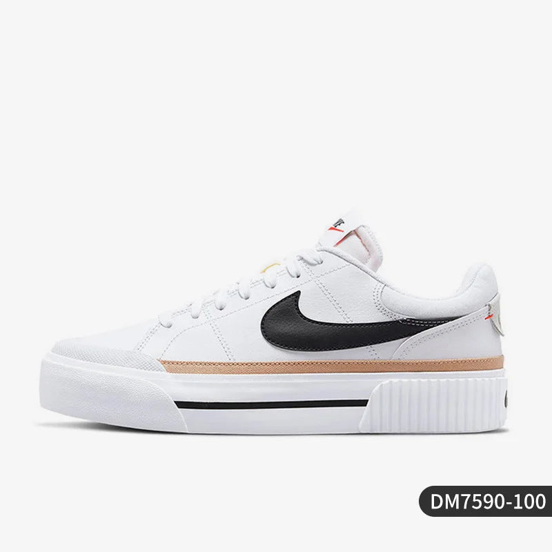 Nike Women's Fashion Comfortable Casual Thick-Sole Wear-Resistant Sneakers DM7590-100