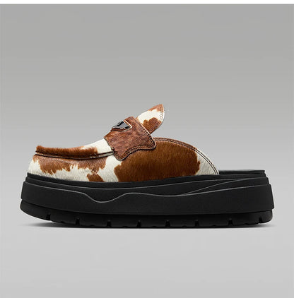 Oryginalne damskie buty codzienne Nike JORDAN z grubą podeszwą i nadrukiem IB1497-001