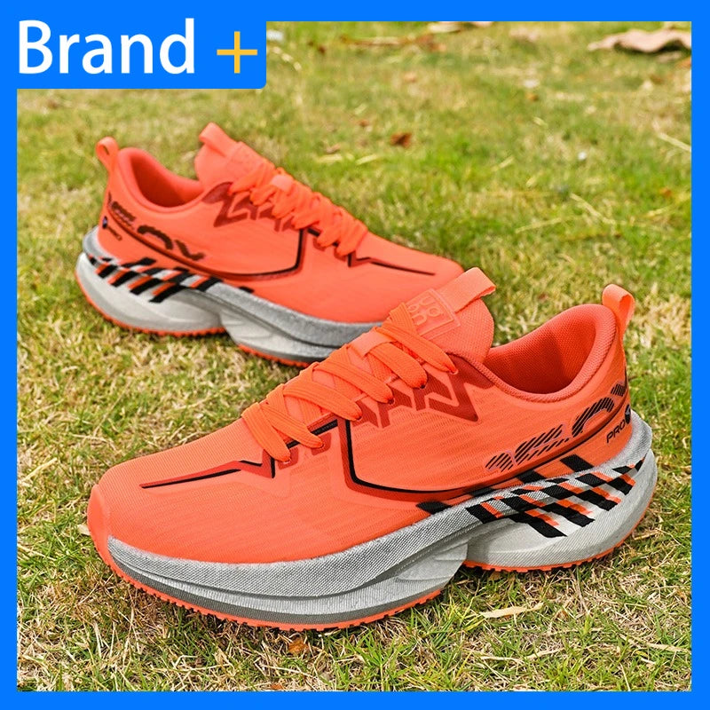 Men's Sports Shoes New Marathon Casual Sports Lightweight Running Shoes Youth Comfortable Mesh Cushioning Outdoor Fitness Shoes