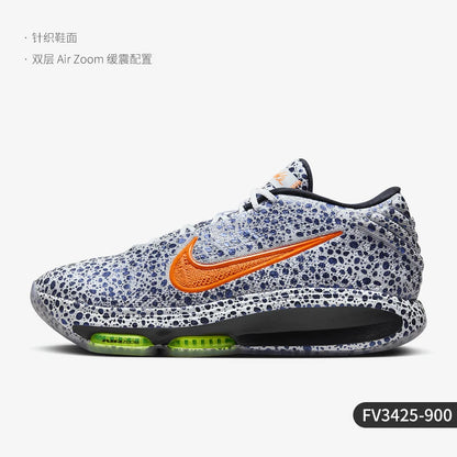 Ténis de Basquetebol Nike Genuínos Fashion Unissexo Respiráveis de Cano Baixo FV3425-900
