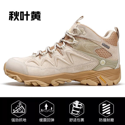 HUMTTO Hiking Shoes Men Winter Outdoor Sports Climbing Shoes hunting shoes Warm women Trekking  Sneakers ankle boots  Tactical