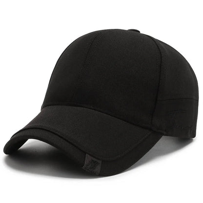 Casquette de soleil à séchage rapide pour femme, casquette de sport décontractée pour homme, casquette de baseball grande taille 60-65 cm, casquette à visière ajustable, casquette à visière