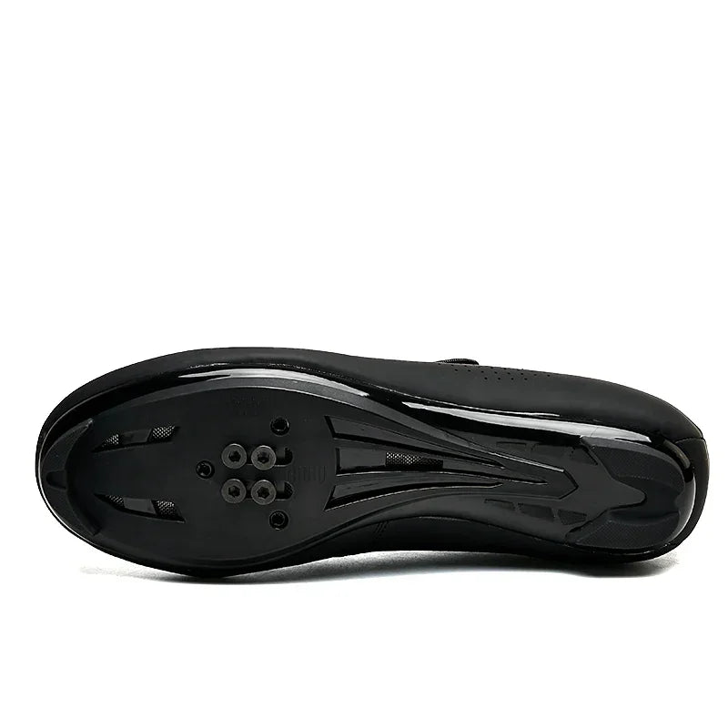 Professional New Sneakers Men Ultralight Double Buckles Cycling Shoes MTB Luminous Road Bike Shoes