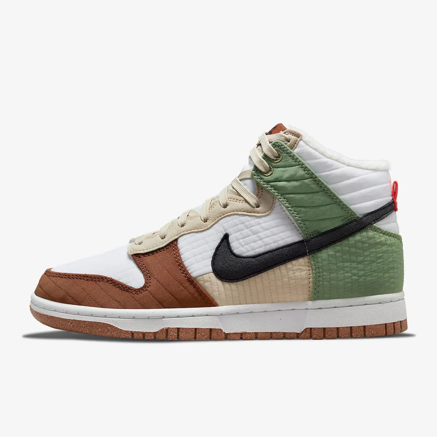 Nike genuínos DUNK HIGH LX NEXT Ténis unissexo com forro em velo DN9909-100