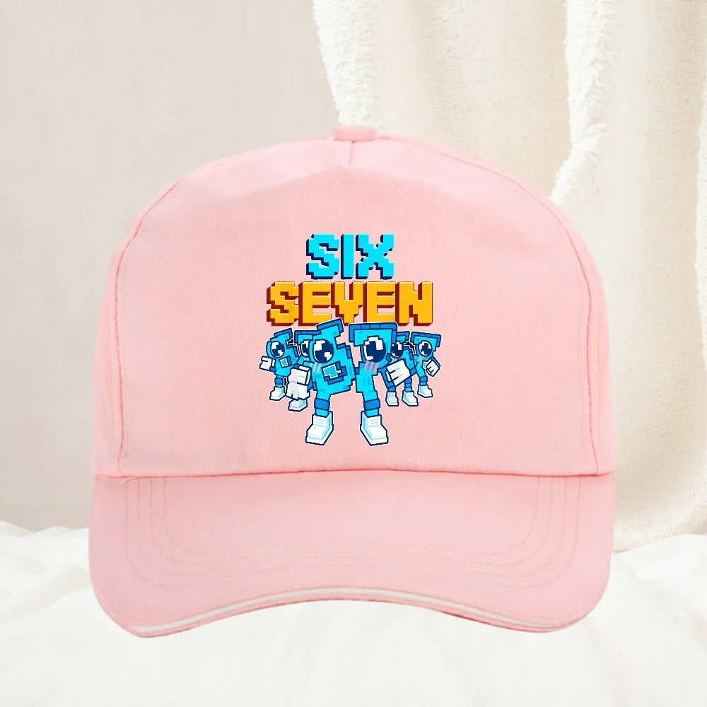 Meme 67 Six Seven 6 7 Italian Brainrot Baseball Cap Men Trucker Hat Spring Casual Outdoor Gym Sun Visor Snapback Cap