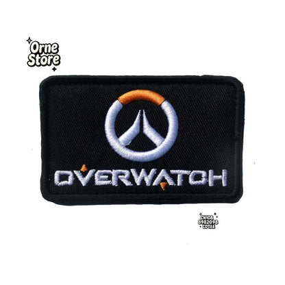 Patch mágico bordado Overwatch D.Va para braço, cosplay, mochila e roupa — decalque decorativo, merchandising para fãs e presente