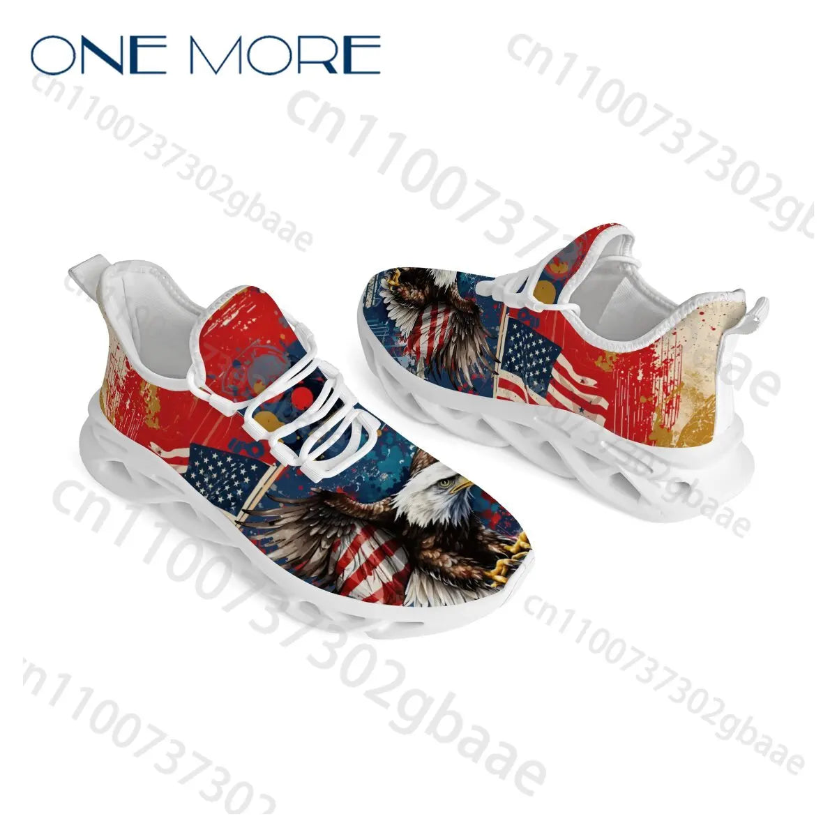 American 250 Independence Day Boys Girls Casual Shoes Personalized Exclusive American Flag Cool Kids Sport Shoes Design in Stock