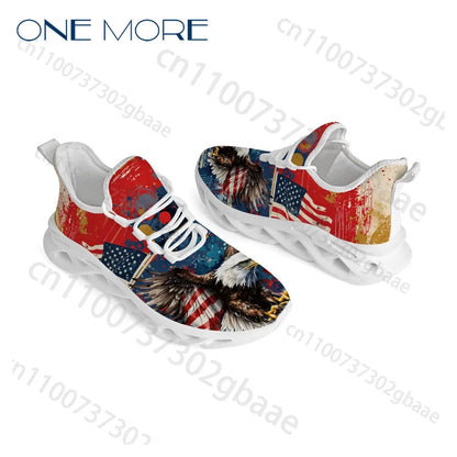 American 250 Independence Day Boys Girls Casual Shoes Personalized Exclusive American Flag Cool Kids Sport Shoes Design in Stock