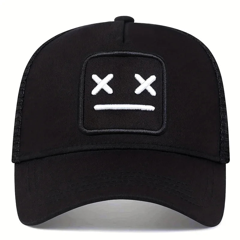 Unisex XX vezeni bejzbolski kape s mrežicom, podesive ležerne kape, proljetne i ljetne kape za vanjsku upotrebu s UV-zaštitom