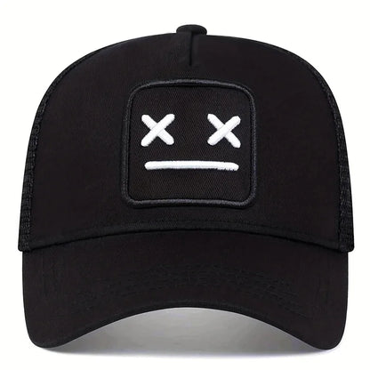 Unisex XX vezeni bejzbolski kape s mrežicom, podesive ležerne kape, proljetne i ljetne kape za vanjsku upotrebu s UV-zaštitom