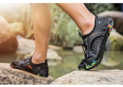 Męskie buty do brodzenia, buty plażowe typu „barefoot”, antypoślizgowe i odporne na zużycie, buty do pływania pod prąd, damskie buty do sportów wodnych na świeżym powietrzu