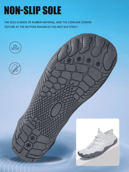 Summer Unisex Swimming Shoes Outdoor Beach Sandals Water Sports Five-Finger Upstream Shoes Quick-Drying And Non-Slip