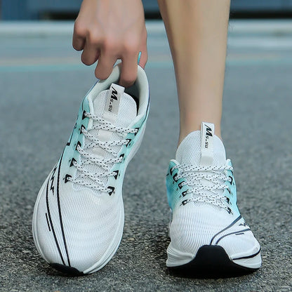Men Sports Running Shoes Casual Marathon Lightweight Women's Comfortable Athletic Nonskid Walking Sneakers Outdoors Couple Shoes