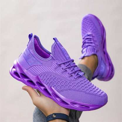 Hot Sale Pink Casual Sneakers Women Men Blade Shoes Big Size 46 Light Breathable Running Shoes Shoes Men Mesh Sports Sneakers