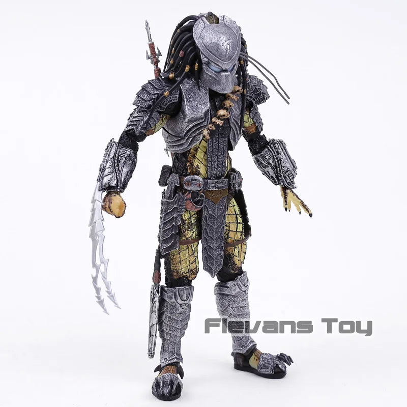 NECA AVP Alien vs. Predator Chopper Celtic Scar Predator Φιγούρα Δράσης 7" Αρθρωτό Κινητό Μοντέλο Παιχνίδι