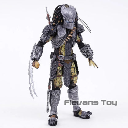 NECA AVP Alien vs. Predator Chopper Celtic Scar Predator Φιγούρα Δράσης 7" Αρθρωτό Κινητό Μοντέλο Παιχνίδι