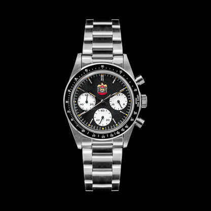 Thorn T010 37mm Quartz Watch VK63 Movement Mens Chronograph Watch Sapphire K9 Glass Luminous Waterproof Fashionable Retro Watch